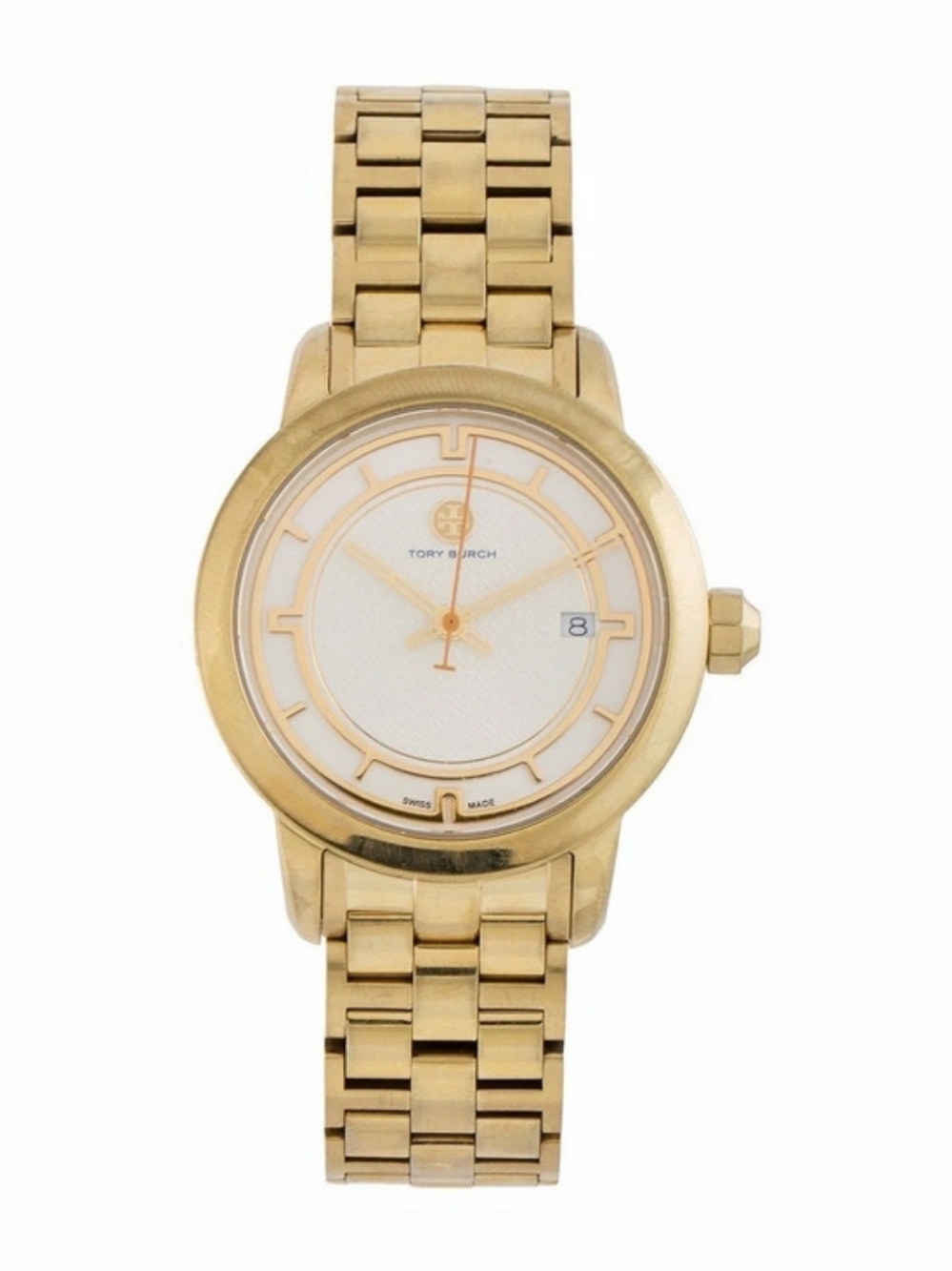 Tory Burch Swiss-Made Gold Watch TRB1003